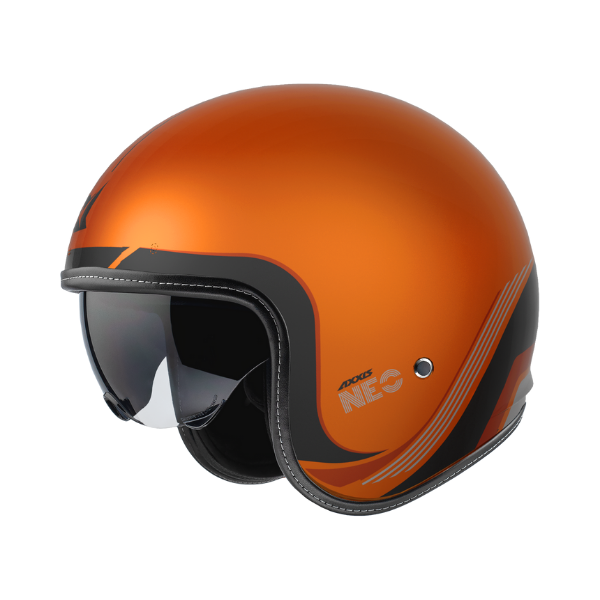 Axxis Hornet SV Turuncu Çevesiz Kask