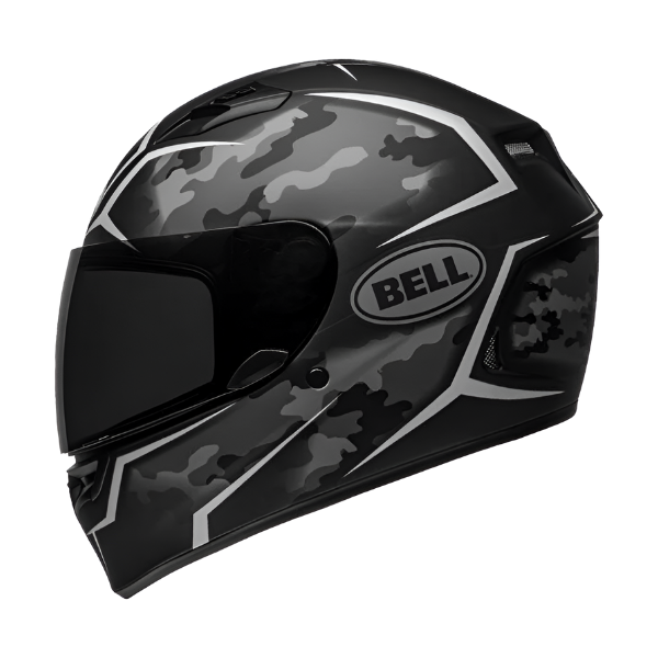 Bell Ps Qualifier Stealth Mat Siyah - Beyaz Full Face Kask