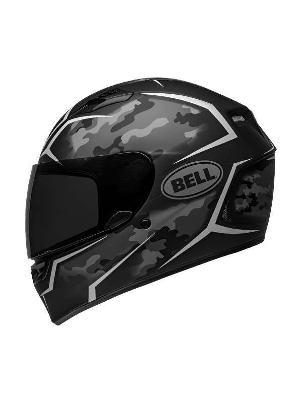 Bell Ps Qualifier Stealth Mat Siyah - Beyaz Full Face Kask