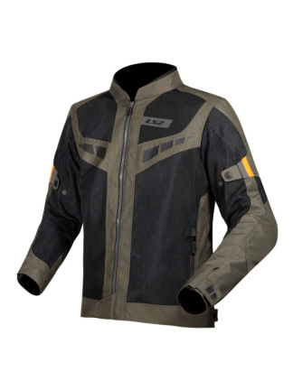 LS2 Blade Air Haki - Turuncu Mevsimlik Motorcu Montu