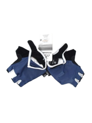 Crane Jelli Pad Kısa Parmaksız Kaymayan Kesik Eldiven Lacivert