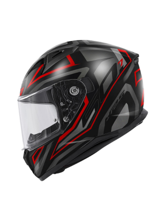 GIVI 50.7 Proton Mat Siyah - Kırmızı Full Face Kask