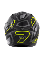 GIVI 50.7 Proton Mat Siyah - Sarı Full Face Kask