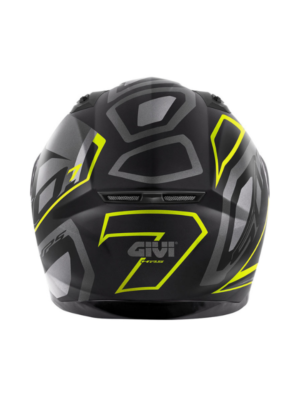 GIVI 50.7 Proton Mat Siyah - Sarı Full Face Kask