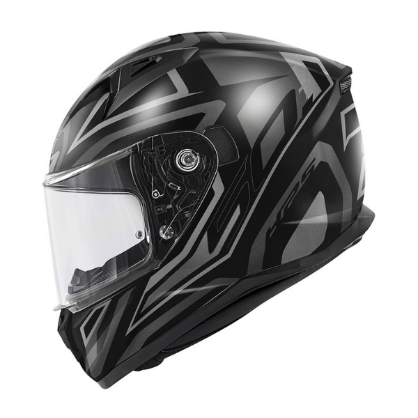 GIVI 50.7 Proton Mat Siyah - Titanyum Full Face Kask