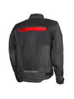 Hevik Scirocco Siyah - Kırmızı Mevsimlik Motorcu Montu