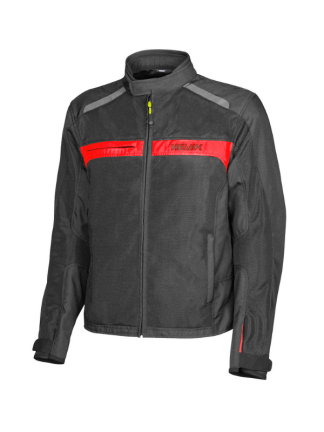 Hevik Scirocco Siyah - Kırmızı Mevsimlik Motorcu Montu