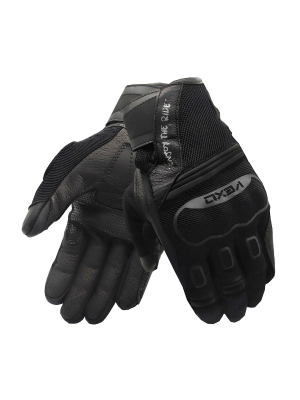 Vexo Leader Siyah Motorcu Eldiveni