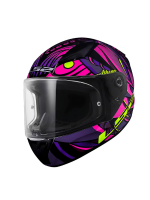 LS2 Rapid 2 Athena Siyah - Mor Full Face Kask