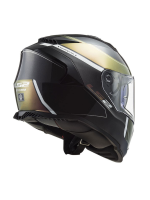 LS2 Storm 2 Velvet Mat Siyah - Gökkuşağı Full Face Kask