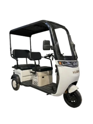 Kuba Optimus Ultra 3 Tekerli Elektrikli Motosiklet Beyaz