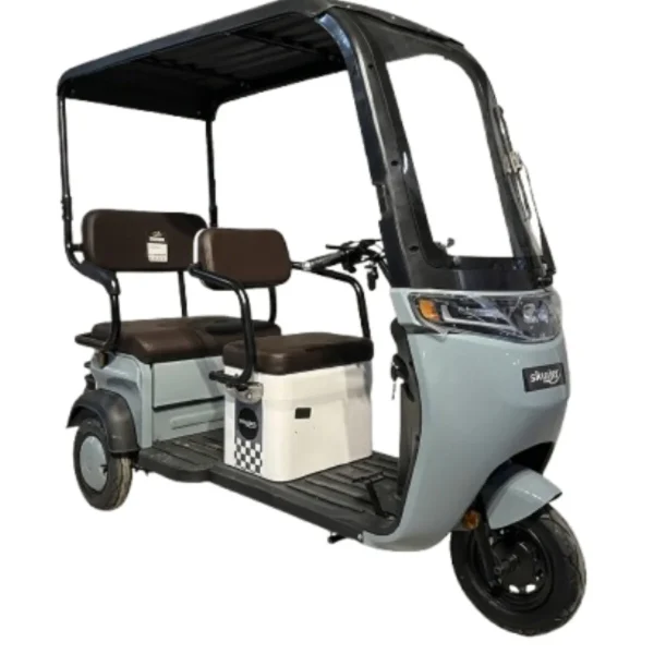 Kuba Optimus Ultra 3 Tekerli Elektrikli Motosiklet Gri