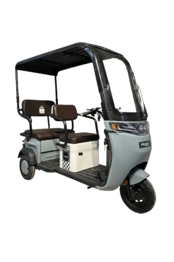 Kuba Optimus Ultra 3 Tekerli Elektrikli Motosiklet Gri