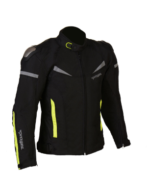 Prohel Colombia Siyah - Sarı Mevsimlik Motorcu Montu