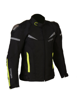 Prohel Colombia Siyah - Sarı Mevsimlik Motorcu Montu