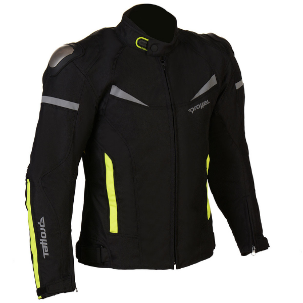 Prohel Colombia Siyah - Sarı Mevsimlik Motorcu Montu