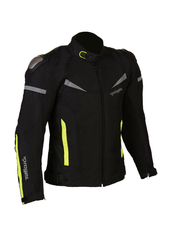 Prohel Colombia Siyah - Sarı Mevsimlik Motorcu Montu