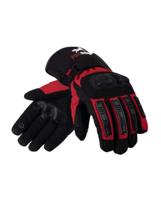 Prorider Kırmızı Kışlık Motorcu Eldiveni