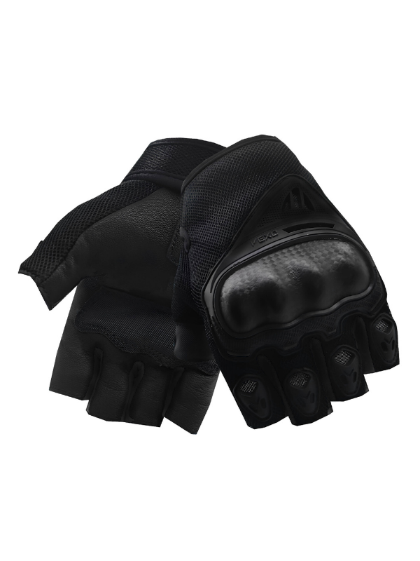 Vexo Santa 2 Siyah Yazlık Motorcu Eldiveni