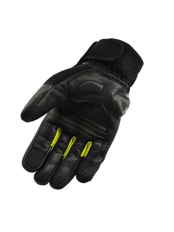 Vexo Speed Up Siyah – Sarı Yazlık Motorcu Eldiveni