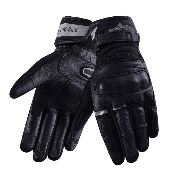 Vexo Tempest H20 Siyah Kışlık Motorcu Eldiveni