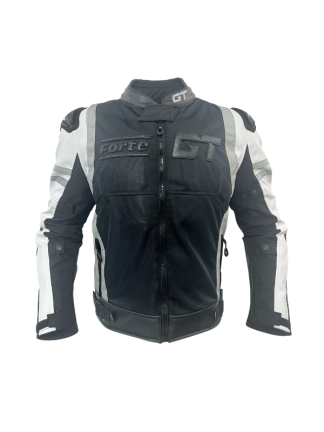 Forte GT Titan Beyaz Hörgüçlü Motorcu Montu