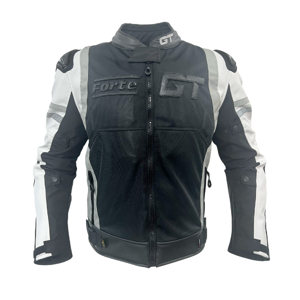 Forte GT Titan Beyaz Hörgüçlü Motorcu Montu