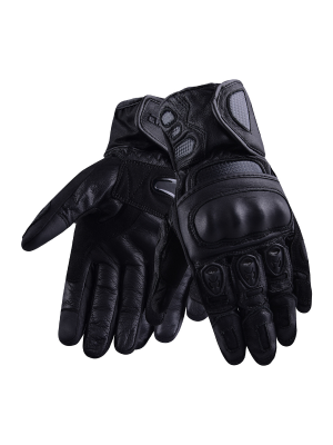 Vexo Vanguard Siyah Kışlık Motorcu Eldiveni