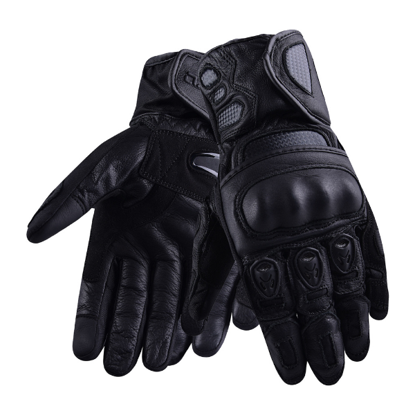 Vexo Vanguard Siyah Kışlık Motorcu Eldiveni