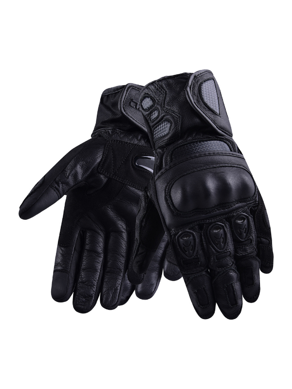 Vexo Vanguard Siyah Kışlık Motorcu Eldiveni