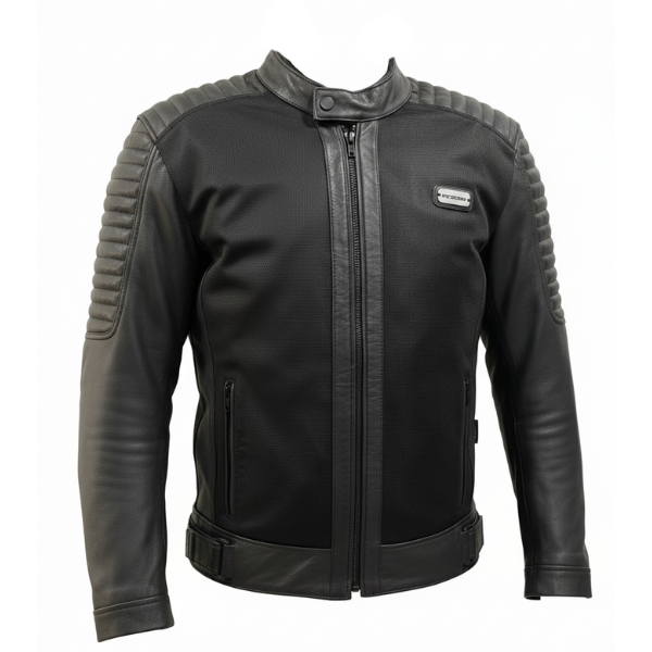 Venom Hakiki Deri Mevsimlik Motorcu Montu