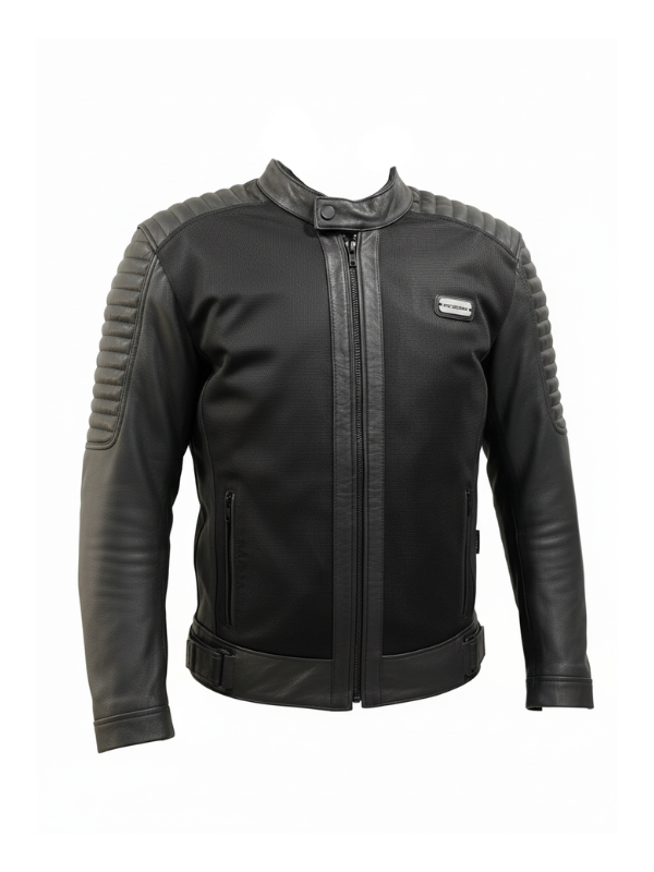 Venom Hakiki Deri Mevsimlik Motorcu Montu