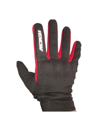 Venom VNP-650 Siyah - Kırmızı Motorcu Eldiveni