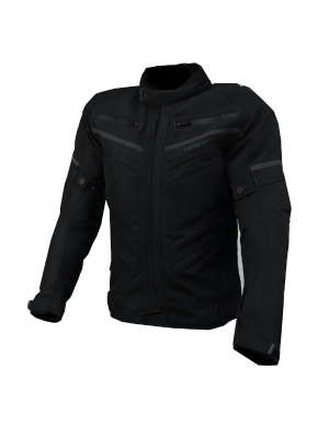 Vexo California Siyah Mevsimlik Motorcu Montu