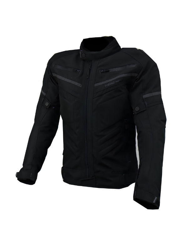 Vexo California Siyah Mevsimlik Motorcu Montu