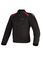 Vexo Axion H20 Siyah - Kırmızı Mevsimlik Motorcu Montu