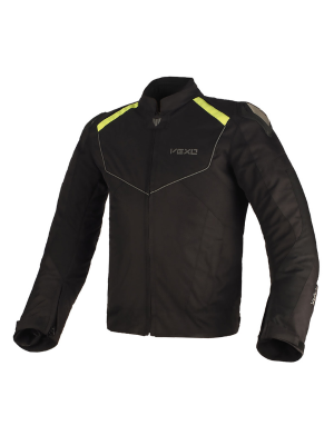 Vexo Axion H20 Siyah - Sarı Mevsimlik Motorcu Montu