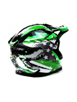 Yema 915 Yeşil Off Road Kask
