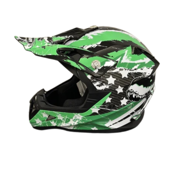 Yema 915 Yeşil Off Road Kask