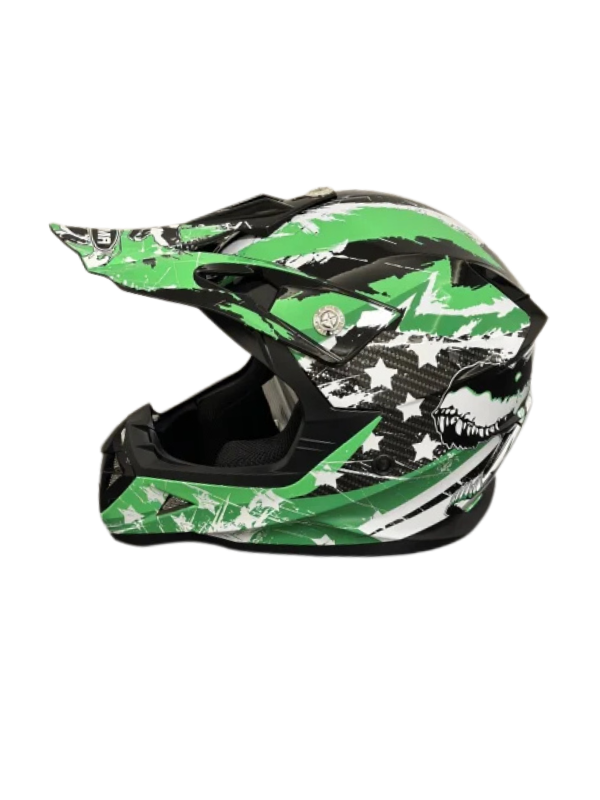 Yema 915 Yeşil Off Road Kask
