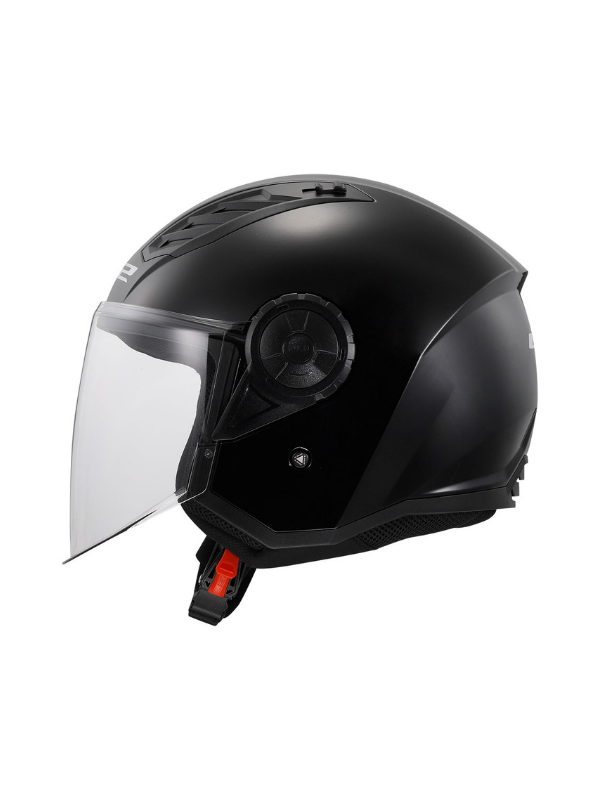 LS2 Airflow 2 Siyah Çenesiz Kask