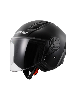 LS2 Airflow 2 Siyah Çenesiz Kask