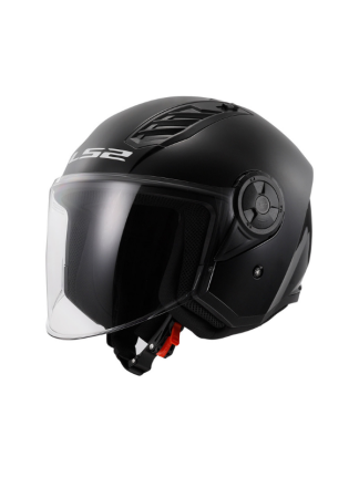 LS2 Airflow 2 Siyah Çenesiz Kask