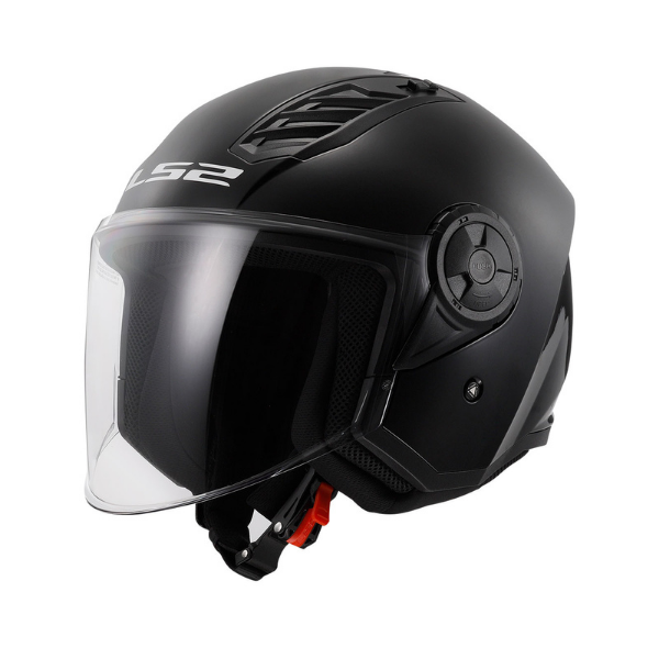 LS2 Airflow 2 Siyah Çenesiz Kask