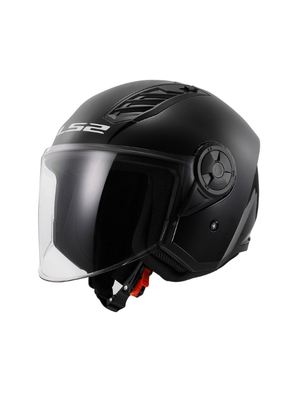 LS2 Airflow 2 Siyah Çenesiz Kask