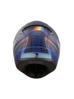 LS2 Rapid 2 Optik Mat Mavi - Mor Full Face Kask