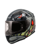 LS2 Rapid 2 Spox Gri - Kırmızı Full Face Kask