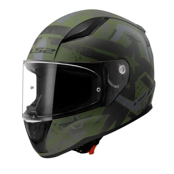 LS2 Rapid 2 Thunder Birds Military Full Face Kask