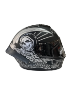 Wosen 9A Çene Desenli Açılır Motorcu Kaskı