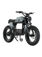 Ape Ryder Gibbon Kalın Teker Elektrikli Bisiklet Gri